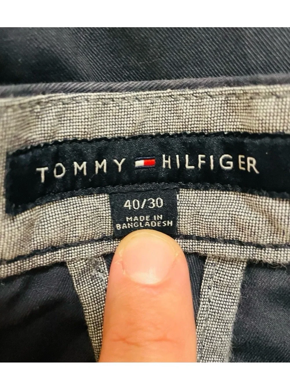 Tommy Hilfiger tailored cotton